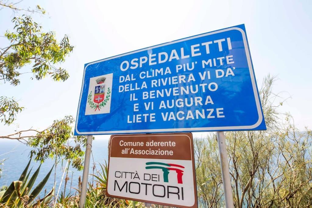 Apartamento Il Grande Blu - Vista Panoramica Sul Golfo Ospedaletti Exterior foto