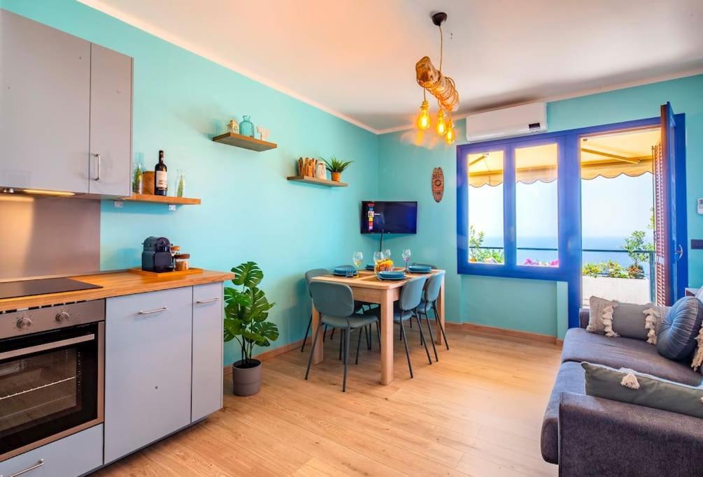 Apartamento Il Grande Blu - Vista Panoramica Sul Golfo Ospedaletti Exterior foto